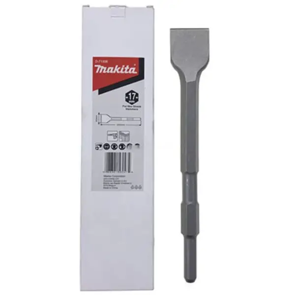 Mũi đục dẹp 40x255mm chuôi lục giác Makita D-71308