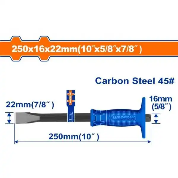 Mũi Đục Dẹp Nguội 22X16X250Mm WCC1301 WADFOW