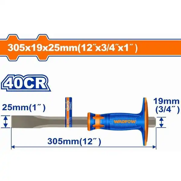 Mũi Đục Dẹp Nguội 25X19X305Mm WCC2312 WADFOW
