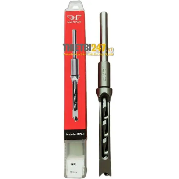 Mũi đục mộng vuông nhật 16mm Nakahashi