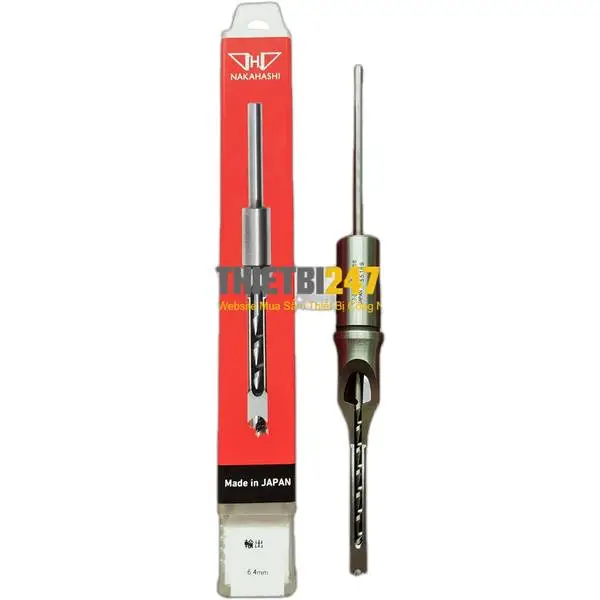 Mũi đục mộng vuông nhật 6.4mm Nakahashi