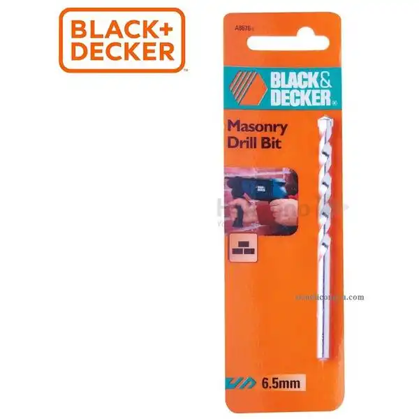 Mũi khoan bê tông 6.5mm Black & Decker A8676