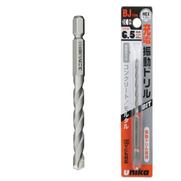 Mũi khoan bê tông chuôi lục giác Unika BJ6.5x100