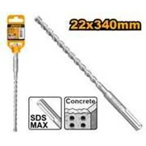 Mũi Khoan Bê Tông Đuôi Gài Sds Max DBH1242202 INGCO