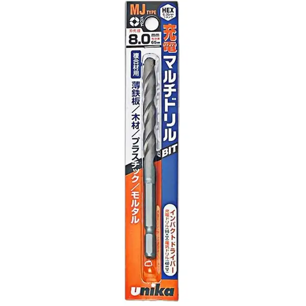 MŨI KHOAN ĐA NĂNG CHUÔI LỤC GIÁC UNIKA MJ8.0X115mm