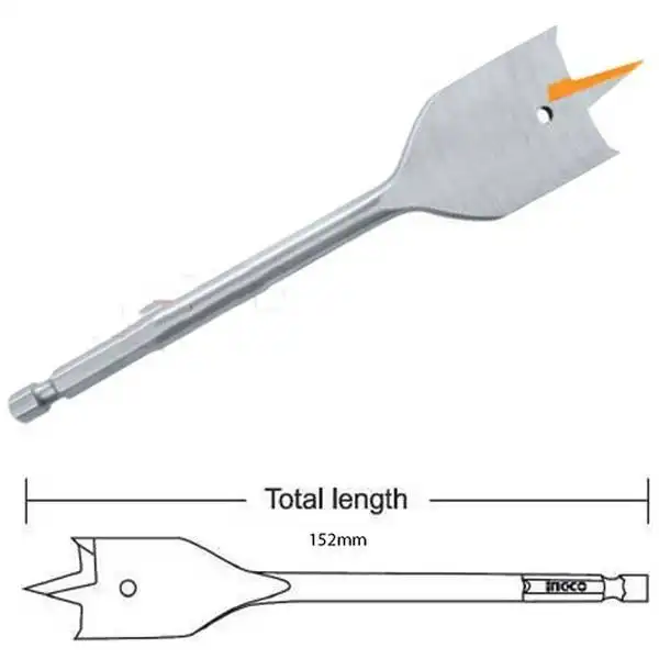 Mũi Khoan Gỗ Đầu Dẹp DBW2213001 INGCO