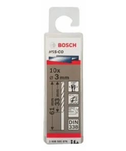 Mũi khoan INOX HSS-Co Bosch 2608585876 3mm