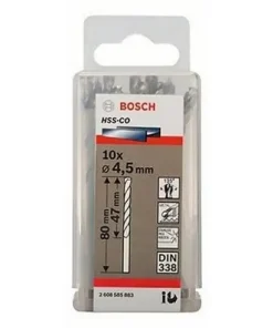 Mũi khoan INOX HSS-Co Bosch 2608585883 4.5mm