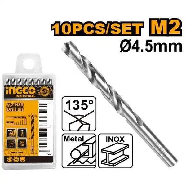 Mũi Khoan Kim Loại M2 Hss DBT1110451 INGCO