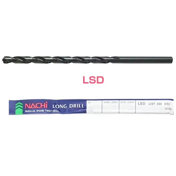 Mũi khoan sắt dài 6.5X250mm Nachi List 550