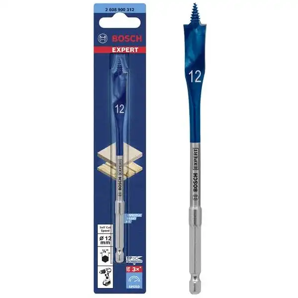 Mũi khoét gỗ đuôi cá SELFCUT 12x152mm Bosch 2608900312
