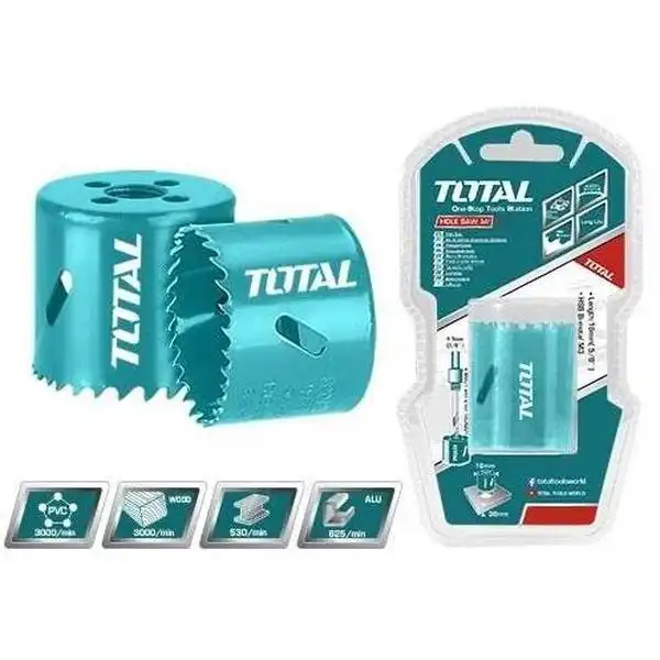 Mũi khoét kim loại 38mm TAC410381 TOTAL