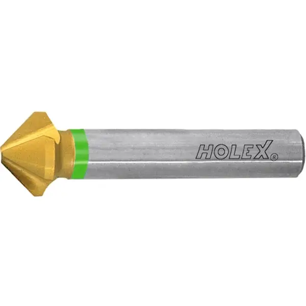 MŨI LÃ VÁT MÉP LỔ HSS PHỦ TIN HOLEX 150180 PHI 10, 4MM