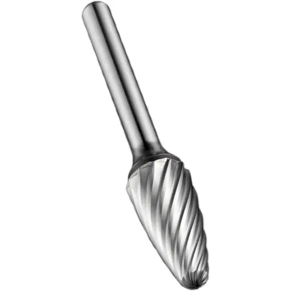 Mũi Mài Hợp Kim Carbide Hình Cây Đầu Tròn Kiểu F P611 Dormer