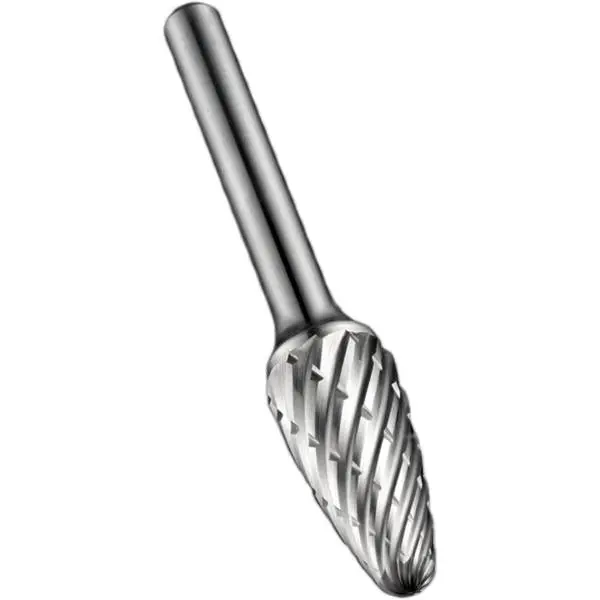 Mũi Mài Hợp Kim Carbide Hình Cây Đầu Tròn Kiểu F P711 Dormer