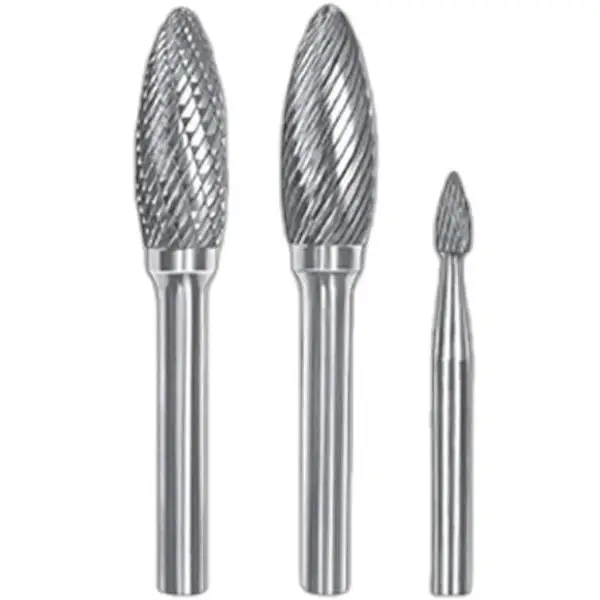 Mũi Mài Hợp Kim Carbide Hình Ngọn Lửa SH Miracle