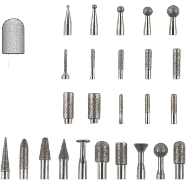 Mũi Mài Kim Cương Cán 3mm Lẻ Tsubosan