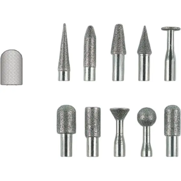 Mũi Mài Kim Cương Cán 6mm Lẻ Tsubosan