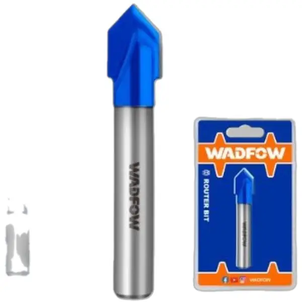 MŨI PHAY GỖ CẮT RÃNH V 6X6.4MM WADFOW WRG2401