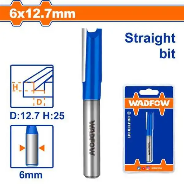 Mũi Phay Gỗ Thẳng 6X12.7Mm WRG1404 WADFOW