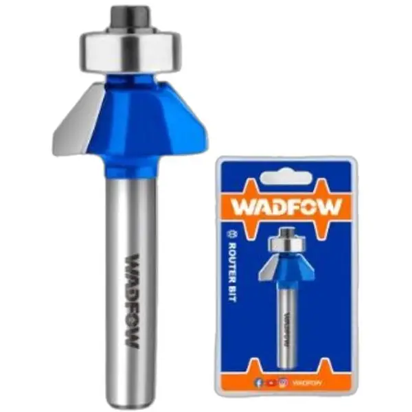 MŨI PHAY GỖ VÁT 45 độ 6X6X30MM WADFOW WRG3404