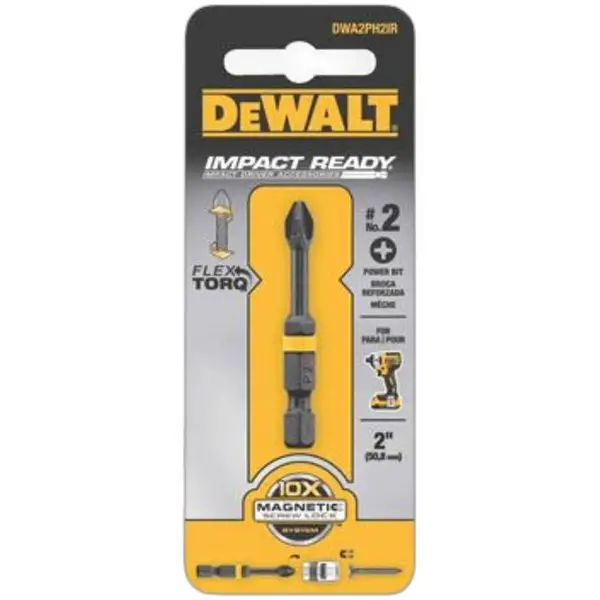 MŨI VẶN VÍT PH2 FLEX-TORX (PH2x57mm) DEWALT DWA2PH2IR