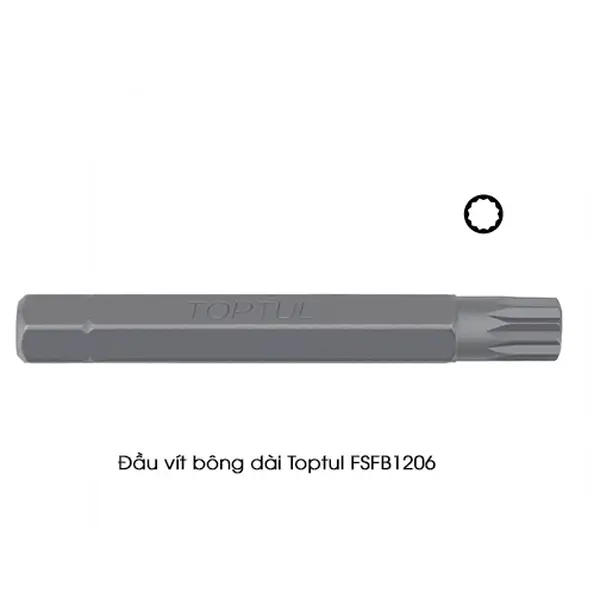 Mũi vít bông dài TOPTUL FSFB1206