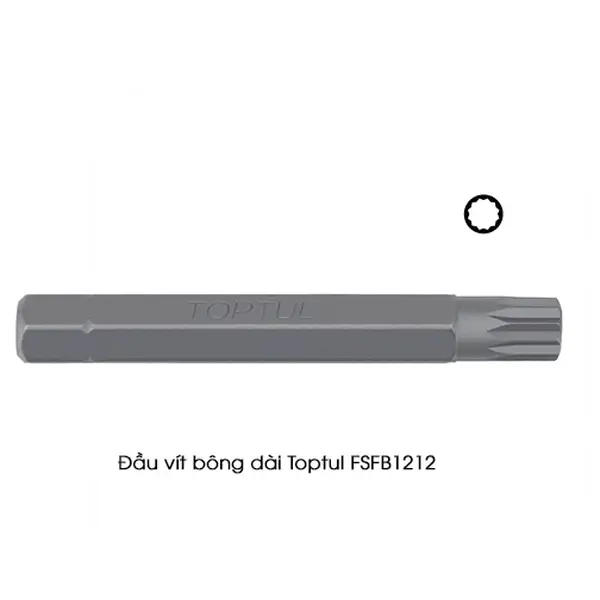 Mũi vít bông dài TOPTUL FSFB1212