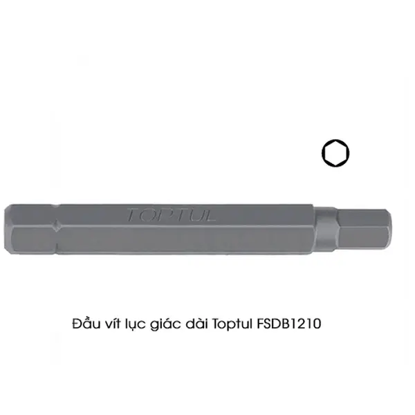 Mũi vít lục giác dài TOPTUL FSDB1210