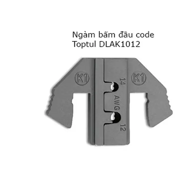 Ngàm bấm đầu code TOPTUL DLAK1012