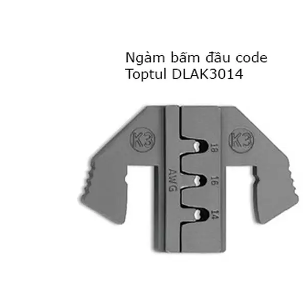 Ngàm bấm đầu code TOPTUL DLAK3014