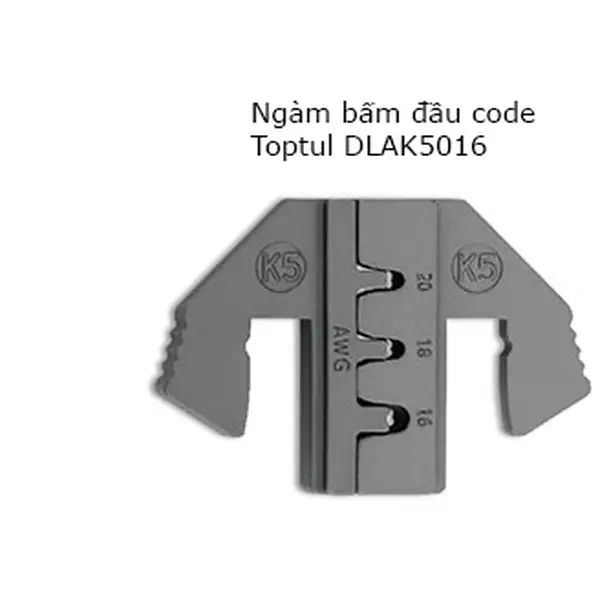 Ngàm bấm đầu code TOPTUL DLAK5016