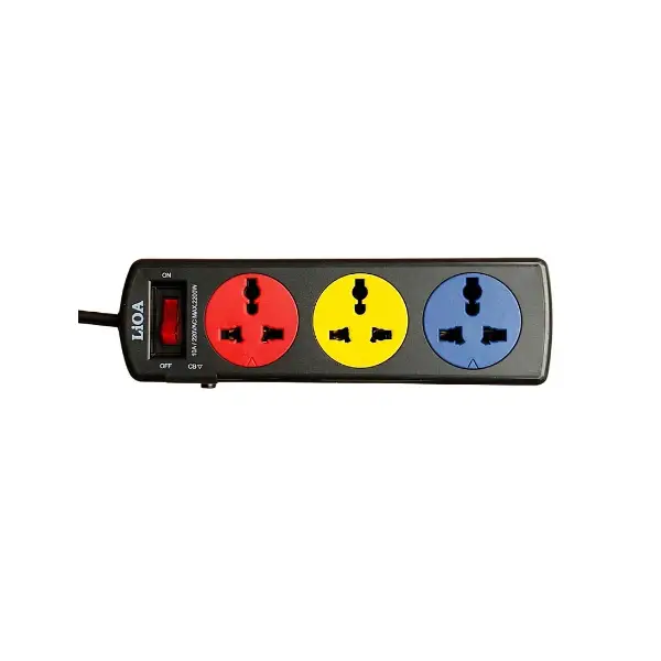 Ổ cắm điện 3 ổ 3 chấu Lioa 3DND3.2.10 (3 mét)