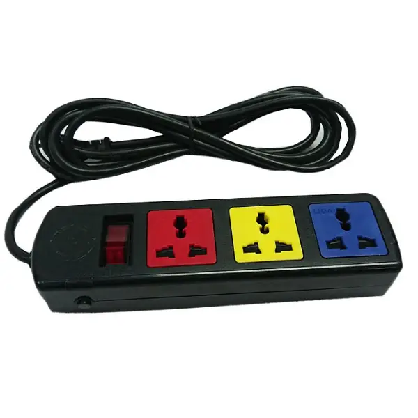 Ổ cắm kéo dài đa năng công tắc 2 cực LIOA 3DN2.33N