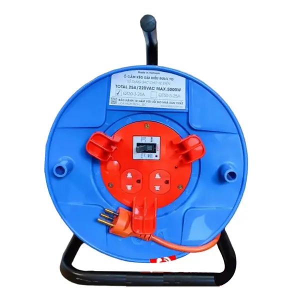 Ổ cắm Rulo LiOA QT50-3-25A (50m x 3 - 25A)