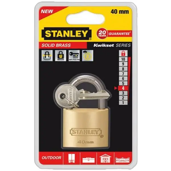 Ổ KHÓA STANLEY S742-031 - CÀNG TIÊU CHUẨN RỘNG 40MM