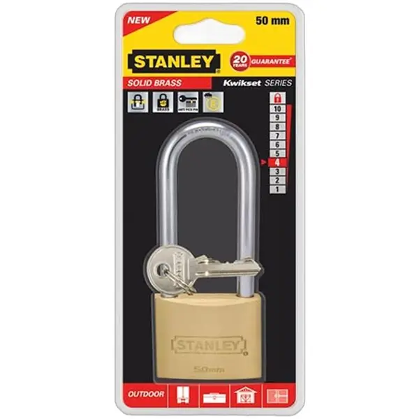 Ổ KHÓA STANLEY S742-044 - KHÓA CÀNG DÀI RỘNG 50MM