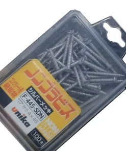 Ốc vít bắt tường, bê tông 4.0x45mm đầu bằng Unika F-445-SDN