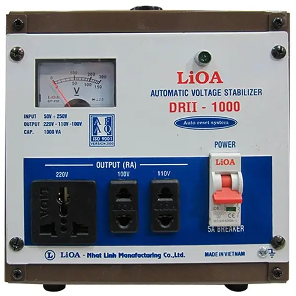 Ổn áp Lioa DRII 1000 II