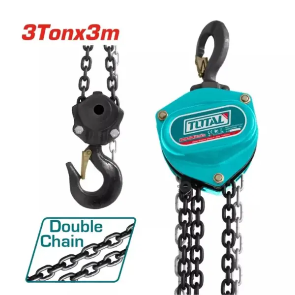 Pa lăng xích kéo tay 3 tấn 3m Total TCBK0203