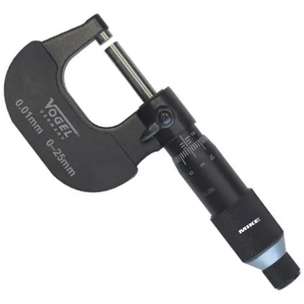 Panme cơ đo ngoài 231309, từ 0-25mm, sơn tĩnh điện màu đen