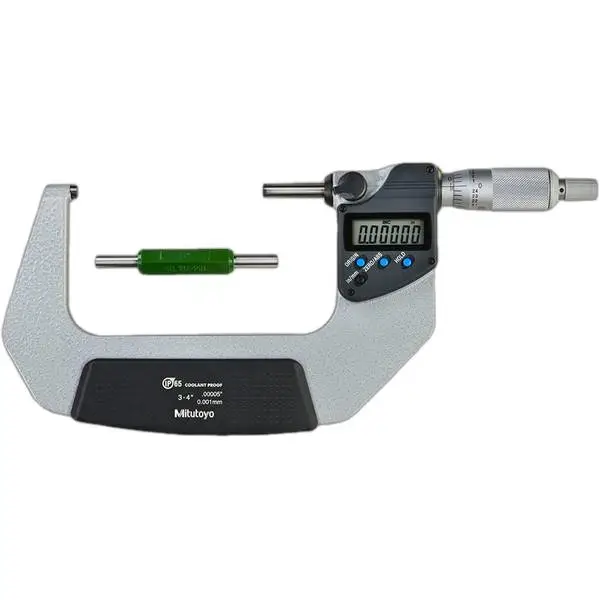 Panme điện tử đo ngoài 3~4in 0.00005in 76.2~101.6mm 0.001mm 293-343-30 Mitutoyo