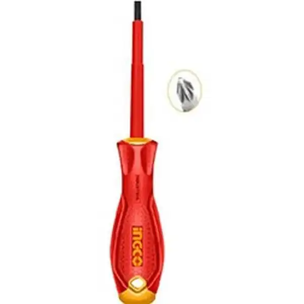 PH1x80mm Tuốc nơ vít bake cách điện 1000V INGCO HISD81PH180
