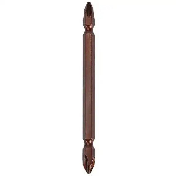 PH2x100mm Bộ 10 mũi vít bake 2 đầu (màu xám) Workpro WP408174