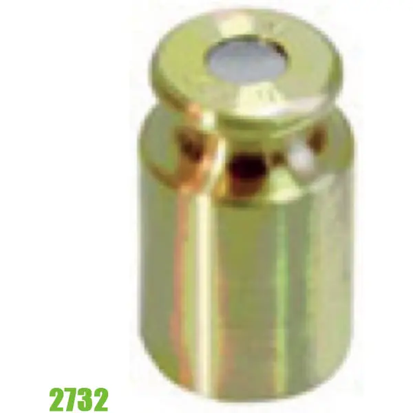 Quả cân chuẩn Vogel Germany 2732, vật liệu đồng thau