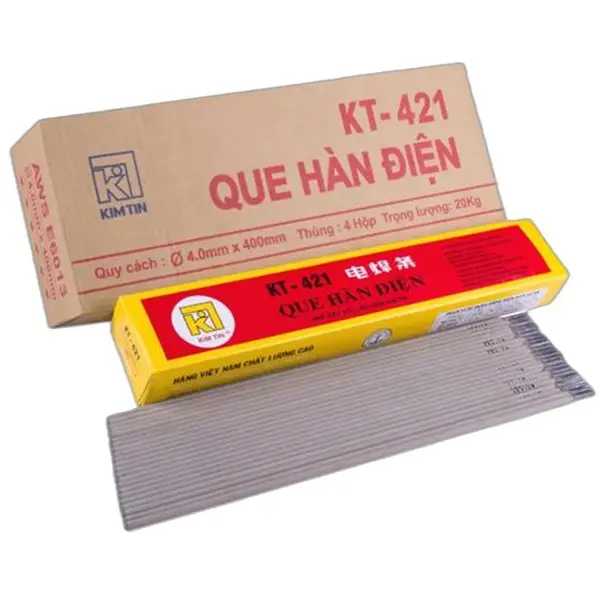 QUE HÀN KIM TÍN 2.5mm KT421 (HỘP 2.5KG)