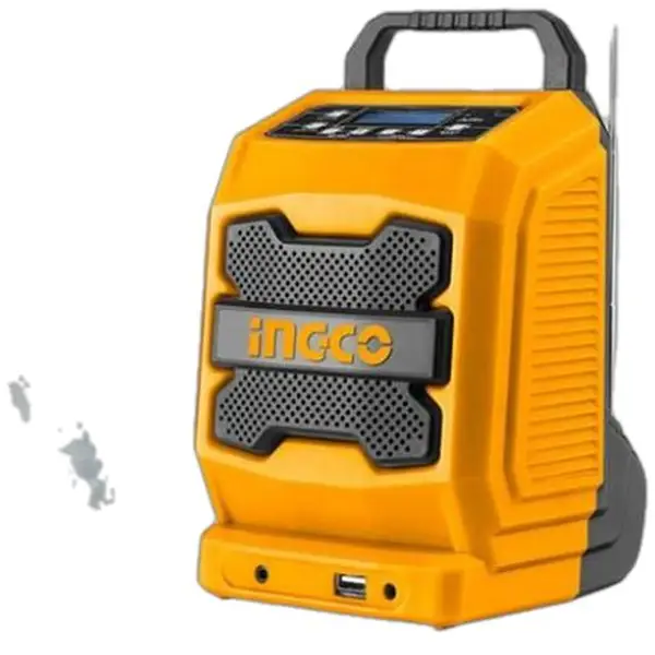 RADIO CÔNG TRƯỜNG DÙNG PIN LITHIUM 20V INGCO CJRLI2001