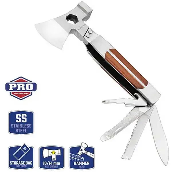 Rìu đa năng 12 chi tiết Workpro WP383001