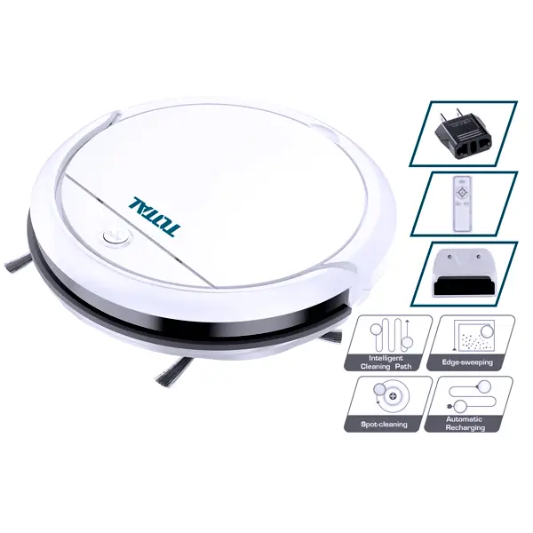 ROBOT Hút Bụi Tự Động Dùng Pin 13.5V Total TVCRG30261
