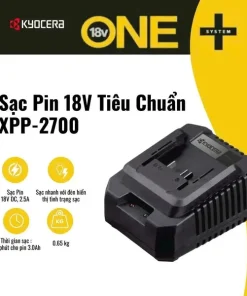 Sạc Pin 18V Tiêu Chuẩn Kyocera - XPP-2700